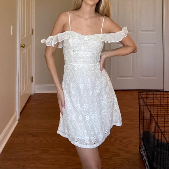Off White Bridal / Bachelorette Dress - Picture 2 of 4